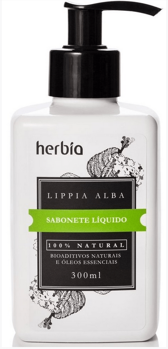 Sabonete Líquido Orgânico Herbia Lippia Alba 300 ml