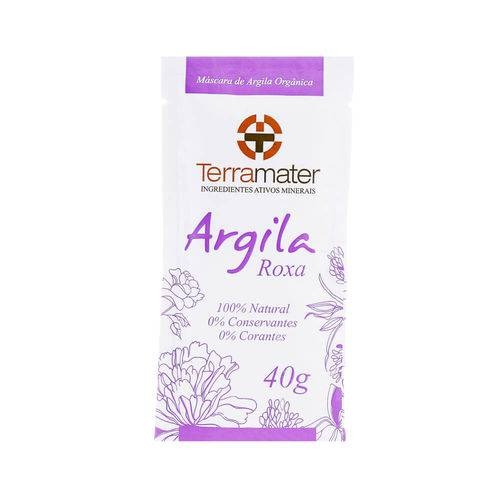 Argila Roxa 100% Natural - Rejuvenescimento 40g  