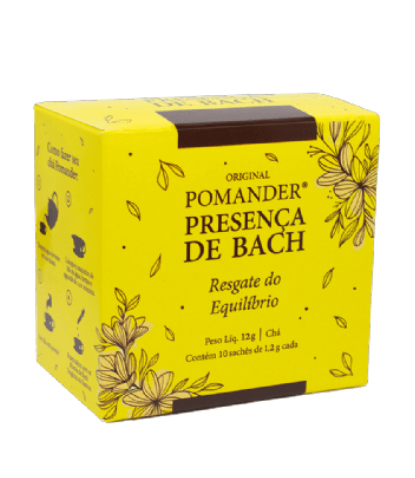 POMANDER CHÁ PRESENÇA DE BACH RESGATE DO EQUILÍBRIO 15g