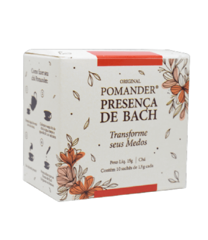 POMANDER CHÁ PRESENÇA DE BACH TRANSFORME OS SEUS MEDOS 15g