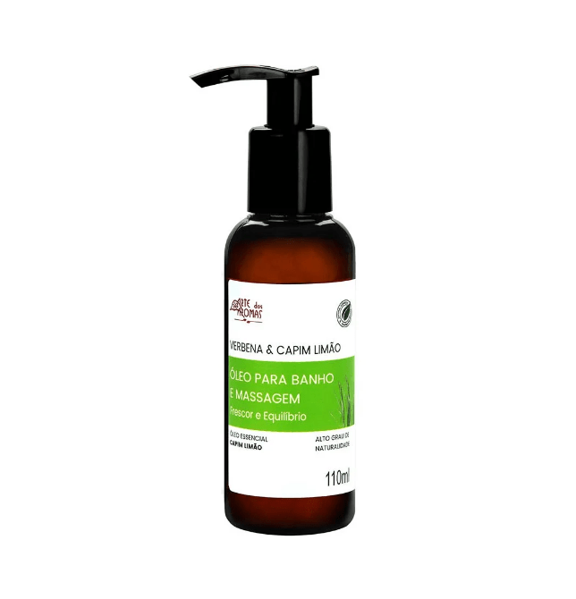 Óleo Para Banho Verbena & Capim Limão 110ml