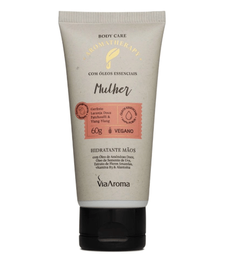 Hidratante Mãos Mulher Aromatherapy Via Aroma - 60g