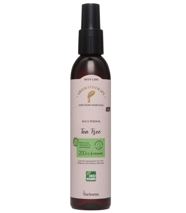 Água Termal com Óleo Essencial de Tea Tree Via Aroma - 200ml