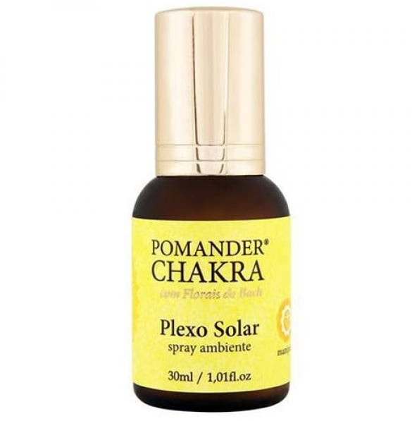 Aromatizador de Ambiente Terapeutico Pomander Chakra Plexo Solar Spray 30ml