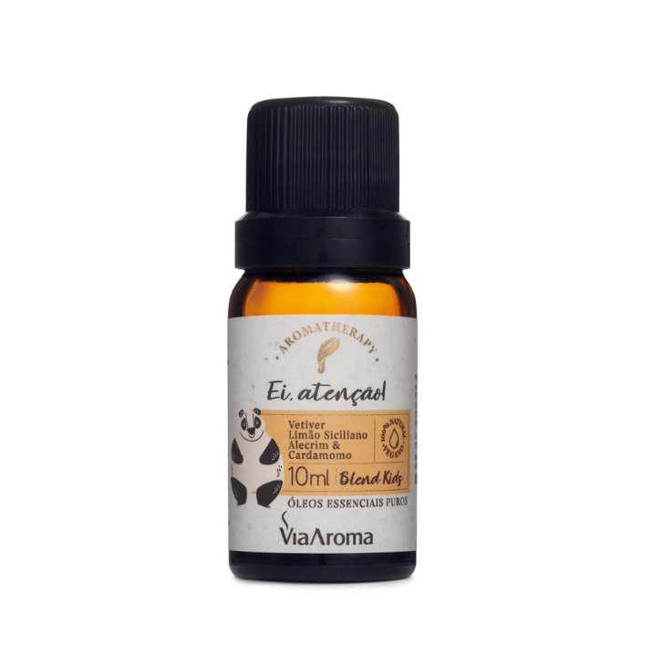 Blend de Óleos Essenciais Kids Ei, atenção! Via Aroma - 10ml