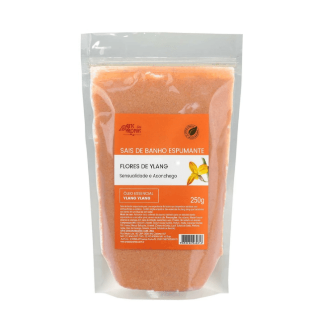 Sais de Banho Espumante Flores de Ylang 250g