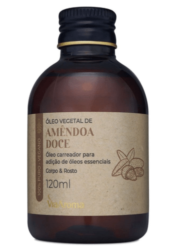 Óleo Vegetal Amêndoa Doce Via Aroma - 120ml