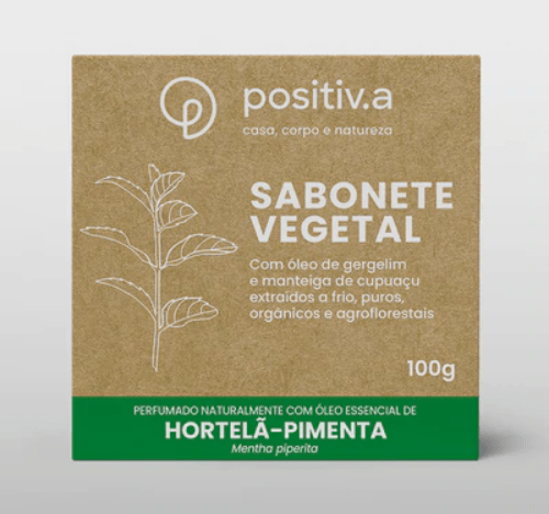 Sabonete Vegetal Hortelã-Pimenta 100g