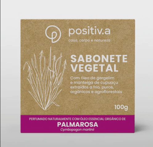 Sabonete Vegetal Palmarosa 100g