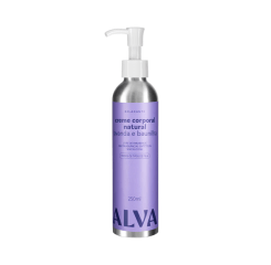 Creme Corporal Hidratante Lavanda e Baunilha Vegano 250ml Alva