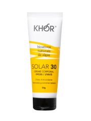 Protetor Solar Natural FPS30/UVA15 KHOR 50g