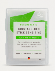 Desodorante de Pedra Natural Stick Kristall Sensitive 90g Caixinha