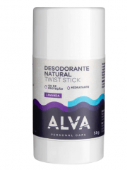 Desodorante Natural Twist Stick Alva Lavanda 55g
