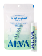 Hidratante Labial Orgânico Hortelã 4,25g Alva