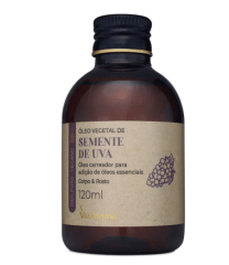 Óleo Vegetal Semente de Uva Via Aroma - 120ml