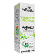 Extrato Própolis Organico 11% Ext. Seco gotas 30ml Bellabelha