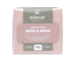 Sabonete Argila Rosa Elleve 60g